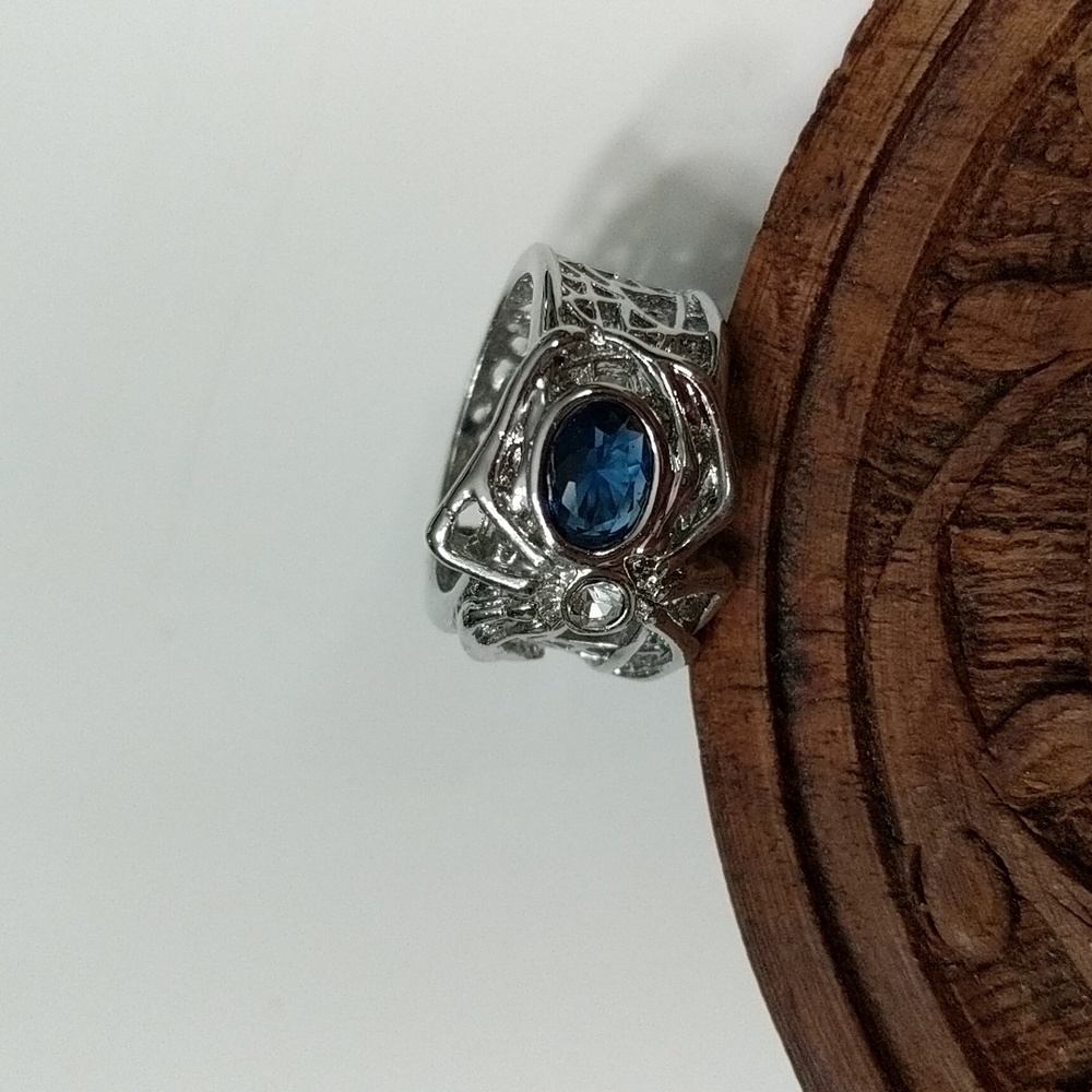 Spider Ring Silver Plated 7 NWT!